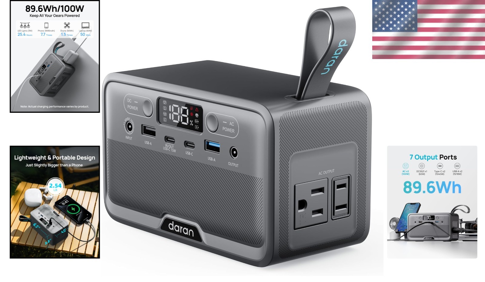Mini Portable Generator with Fast Charging & Emergency Readiness Features