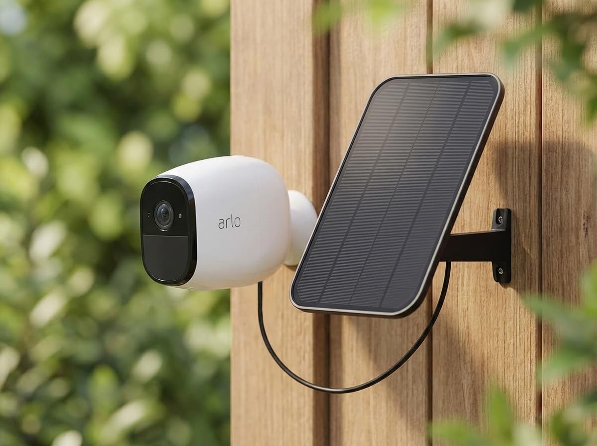 3.2W Solar Panel for Security Camera Compatible with Arlo Essential XL, Waterpro