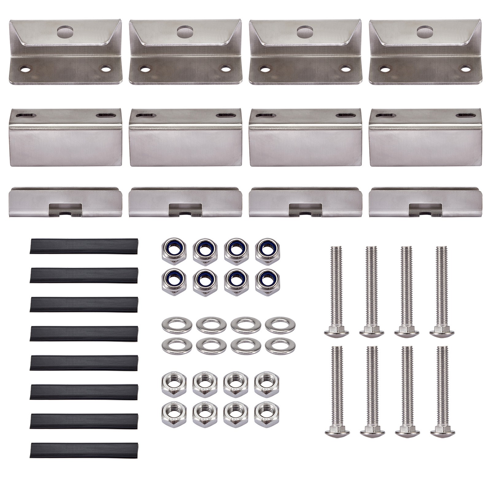 4PCS Roof Mount Kits Bracket Mounting Mounts For ProMaster,Boxer,Jumper,RV