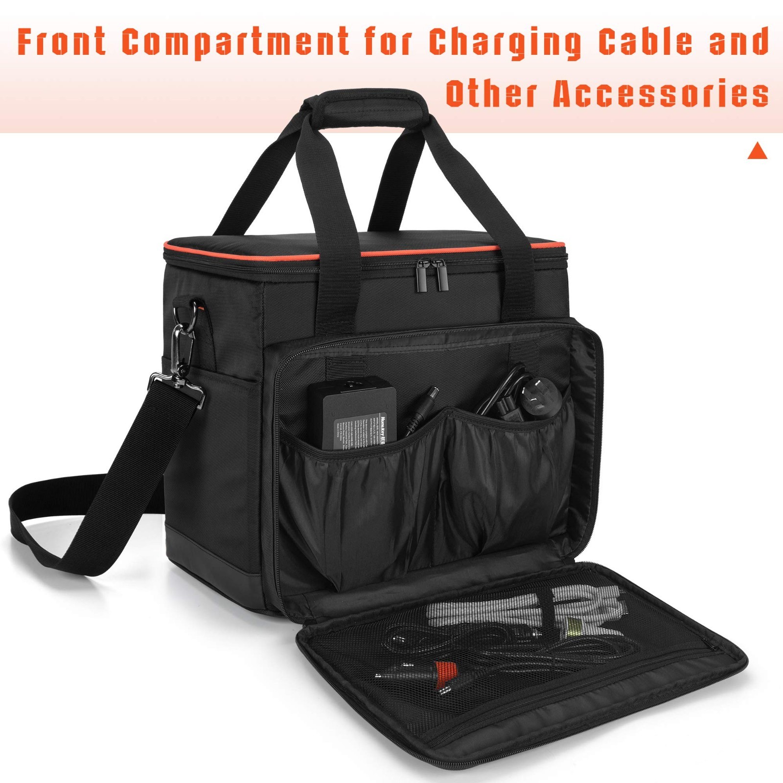 Portable Power Station Carrying Case for Jackery Explorer 1000, Waterproof Stora