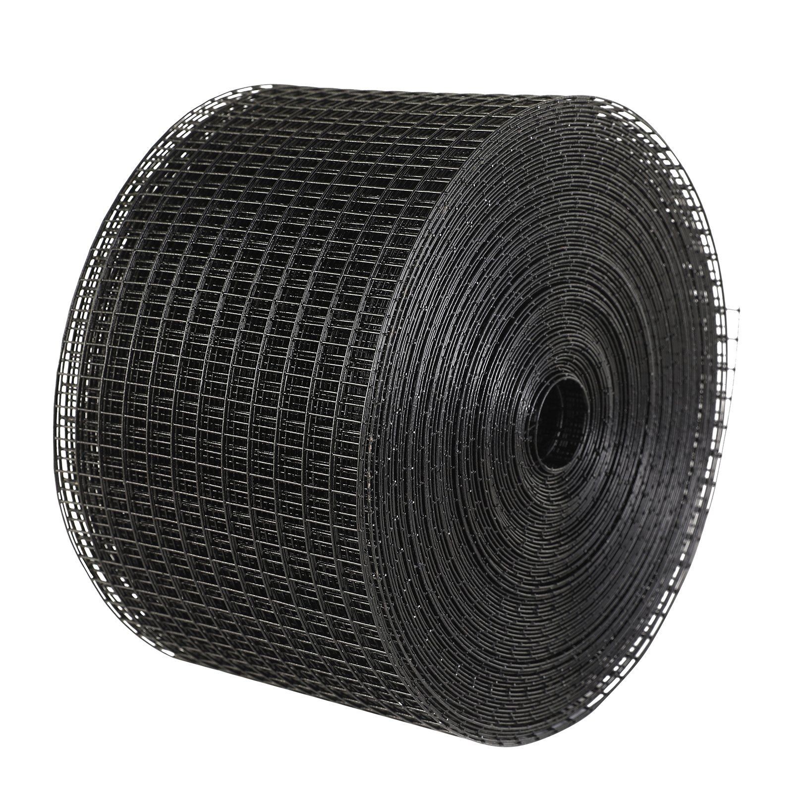 UV Resistant Solar Mesh Guard 8in x 100ft with 100 Piece Clip Kit