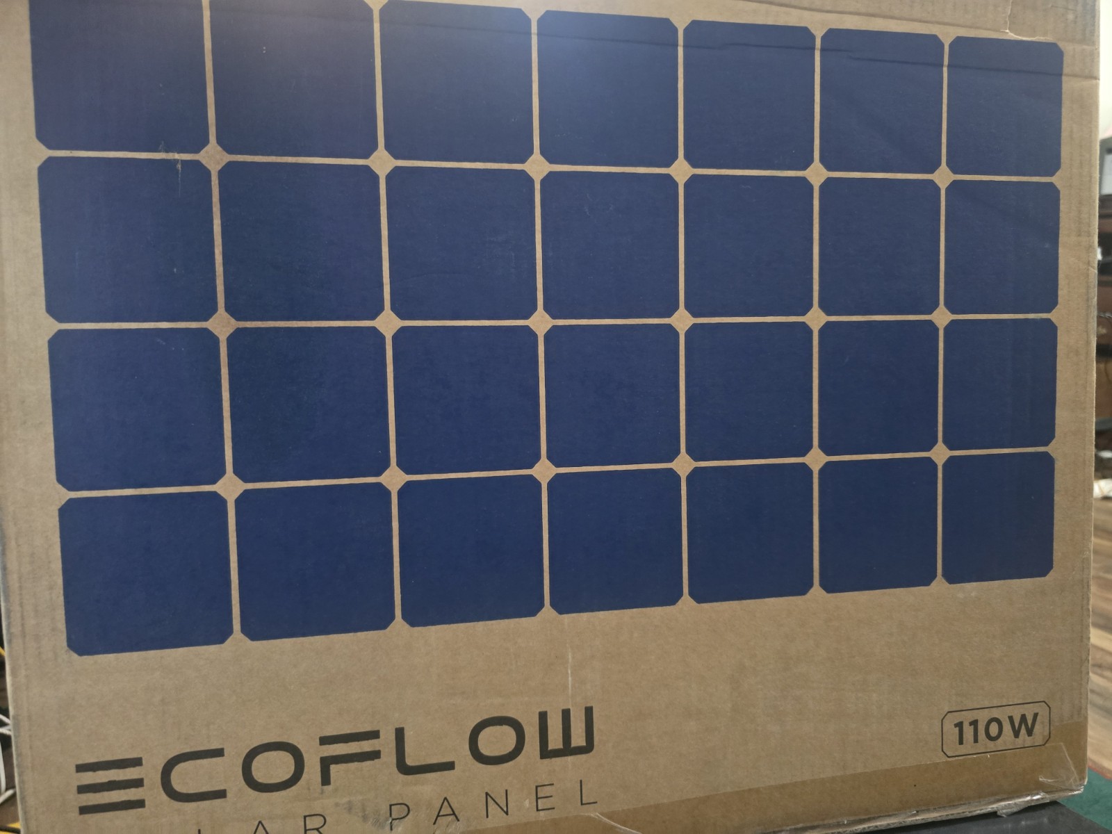 EcoFlow 110W Portable Solar Panel Kit IP68 Waterproof Foldable with Carry Case