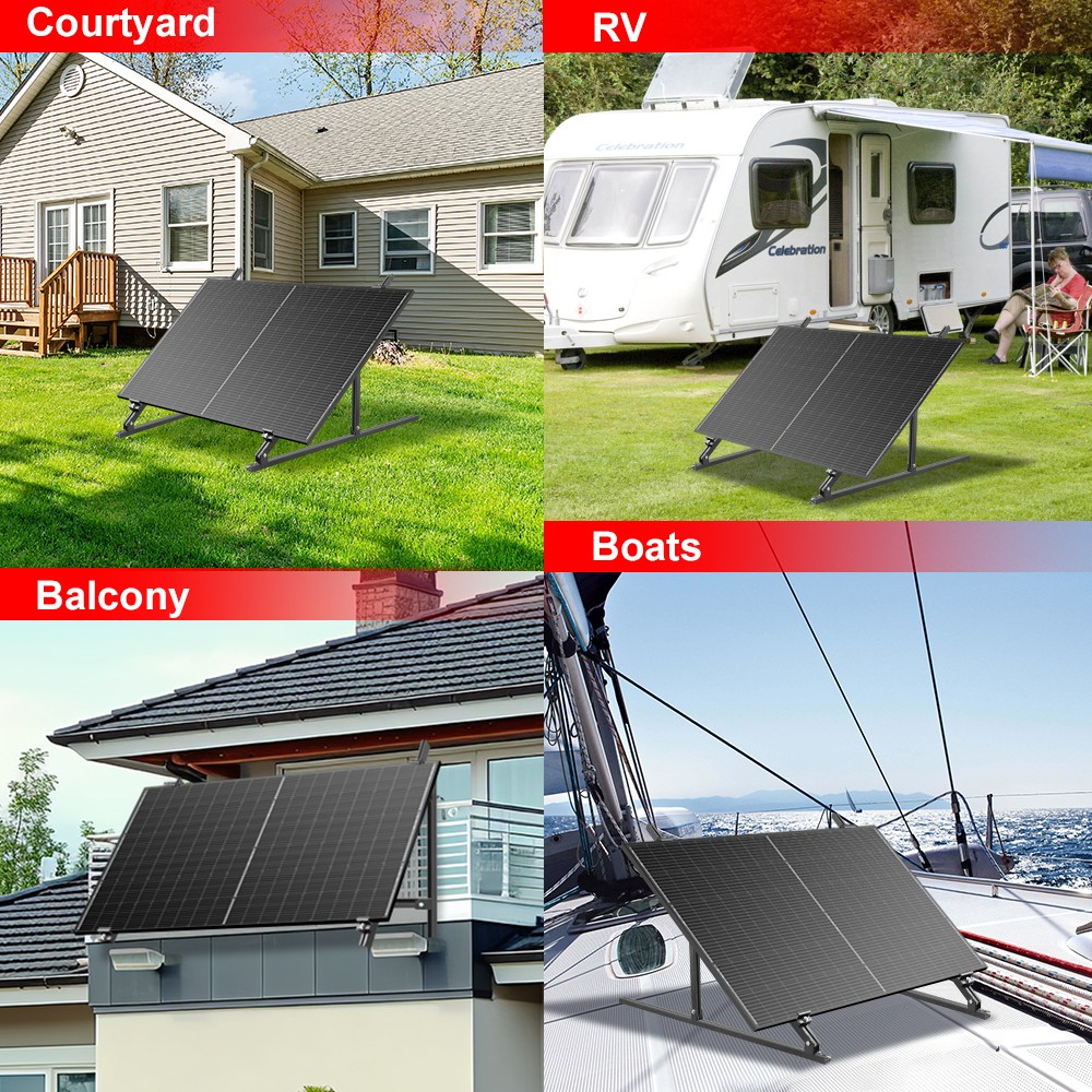 Dokio 400W 800W 1600W N-type Mono Rigid Big Solar Panel PV moudle for Roof Power
