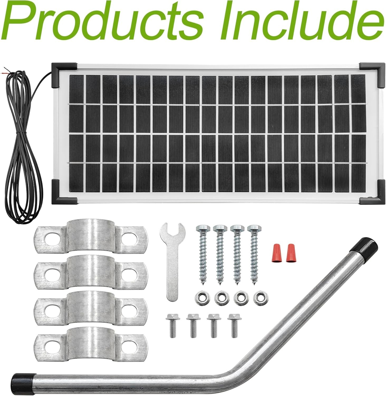 Solar Panel Kit FM123 Compatible with Mighty Mule Automatic Gate Openers | Co…