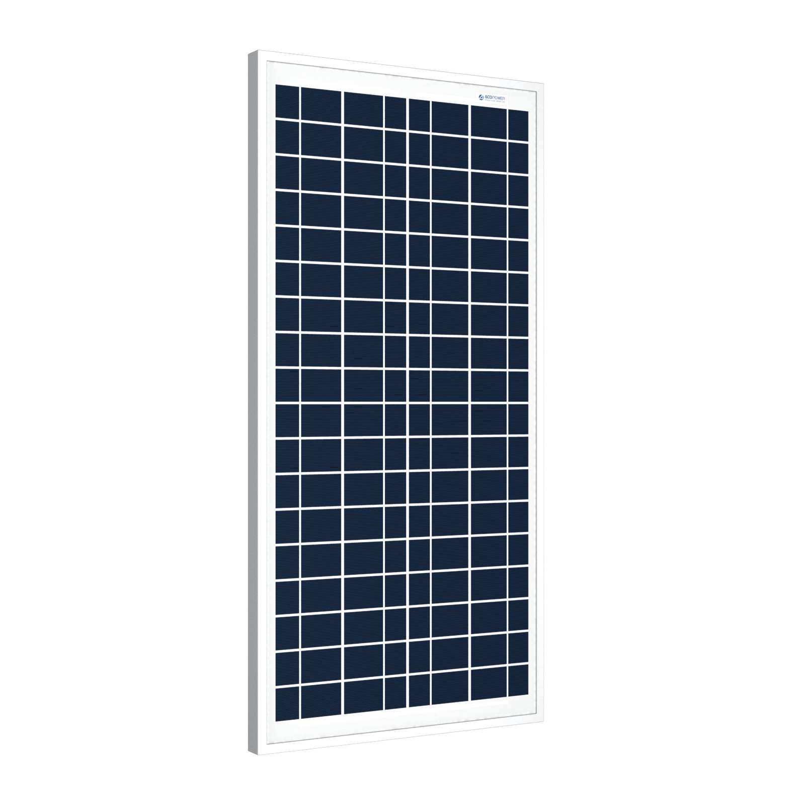 ACOPower 35 Watts Poly Solar Panel Module for 12 Volt Battery Charging