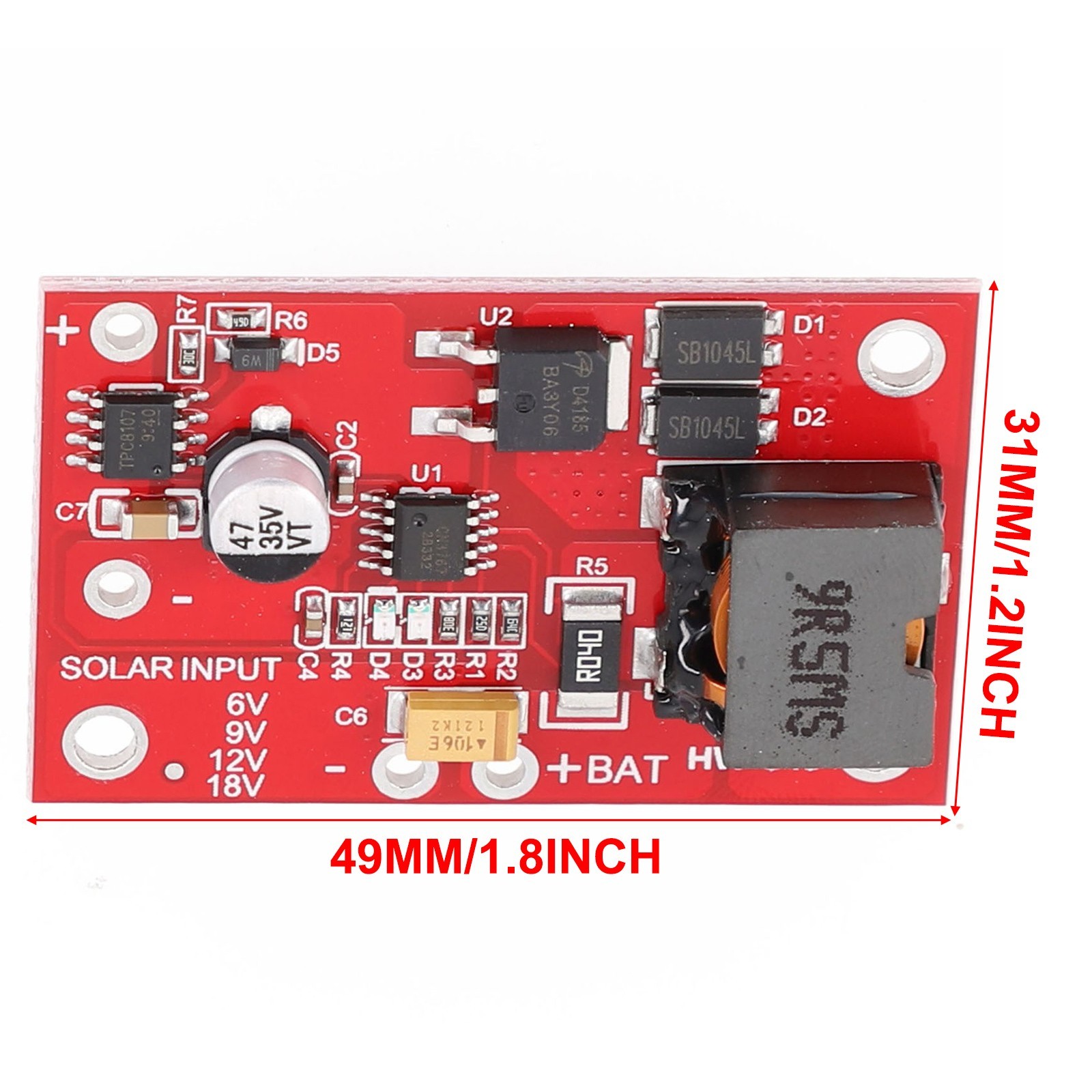 Solar Panel Controller Solar Controller Battery Charger 3A Charger Board