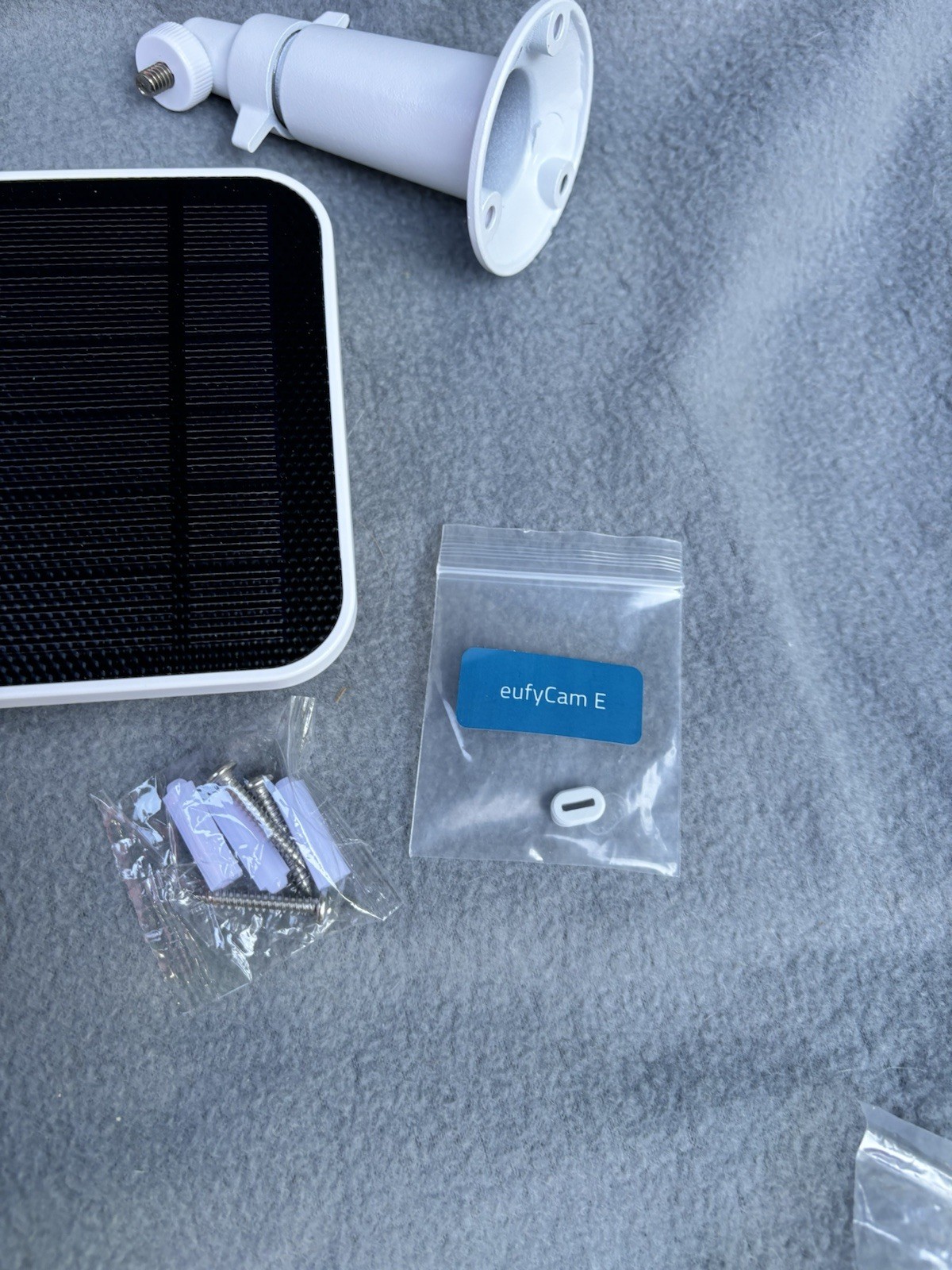 Solar Panel For For For Blink Security Camera Solar Charger White