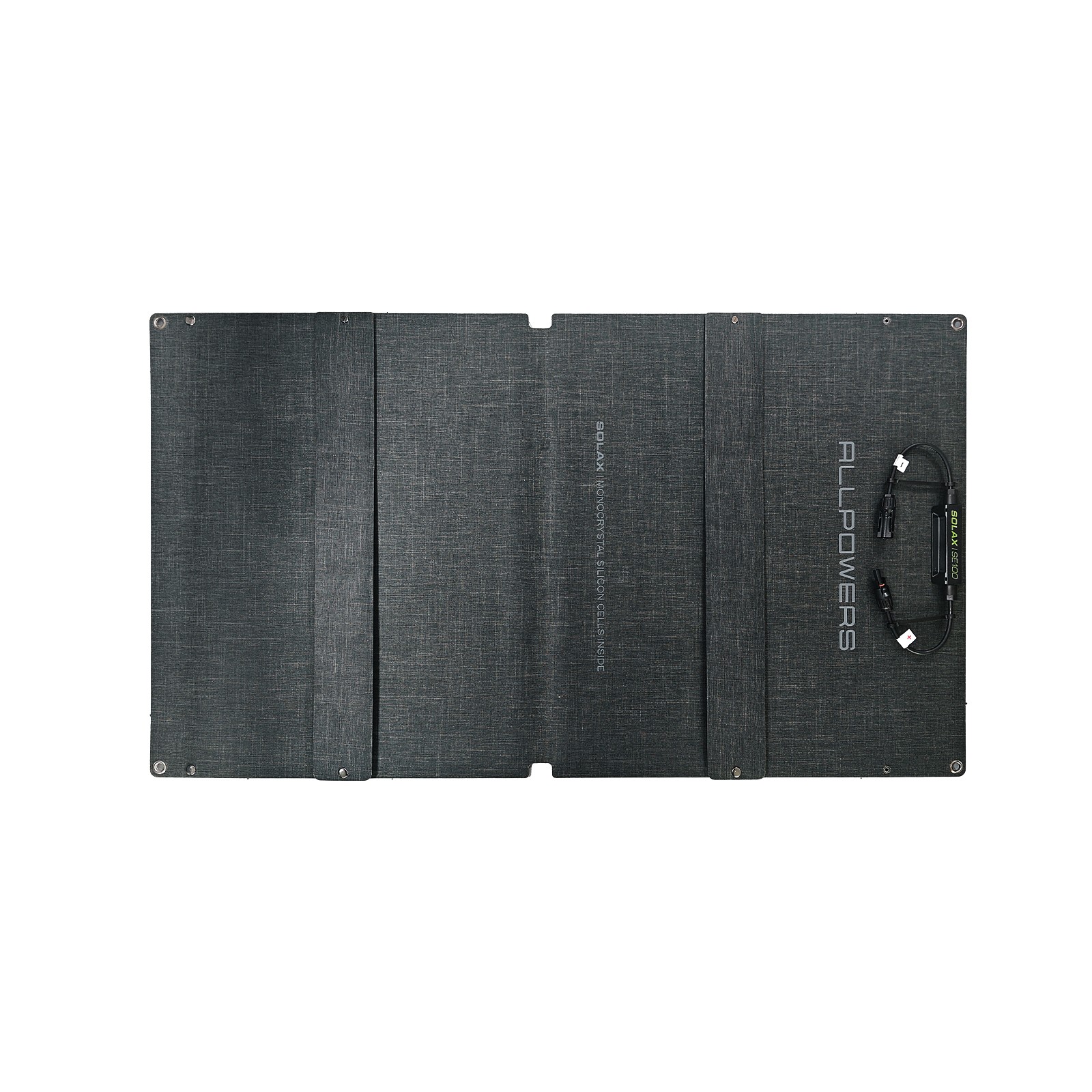 ALLPOWERS Foldable Solar Panel 100W High Efficiency IP67 Waterproof for Camping