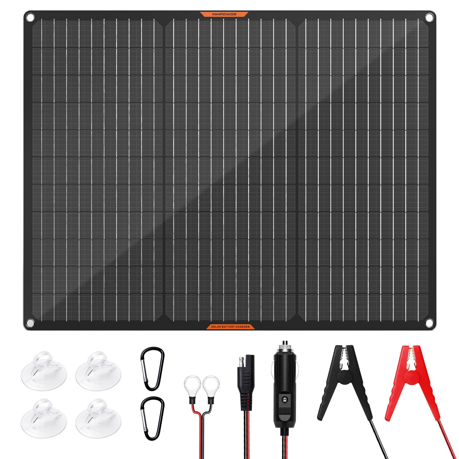 12V Solar Battery Maintainer Trickle Charger for Car Boat RV Trailer Motorcycle