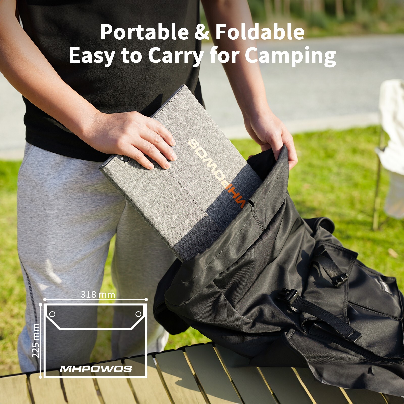 Portable Solar Panel 40W DC7909 For Jackery EXPLORER 240 300 500 solar Generator