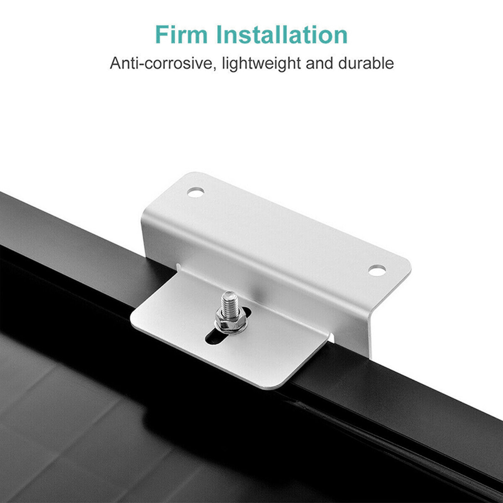 16 Sets Solar Panel Z Bracket Mounting Mounts Set Solar Panel RV Boat Roof Wall