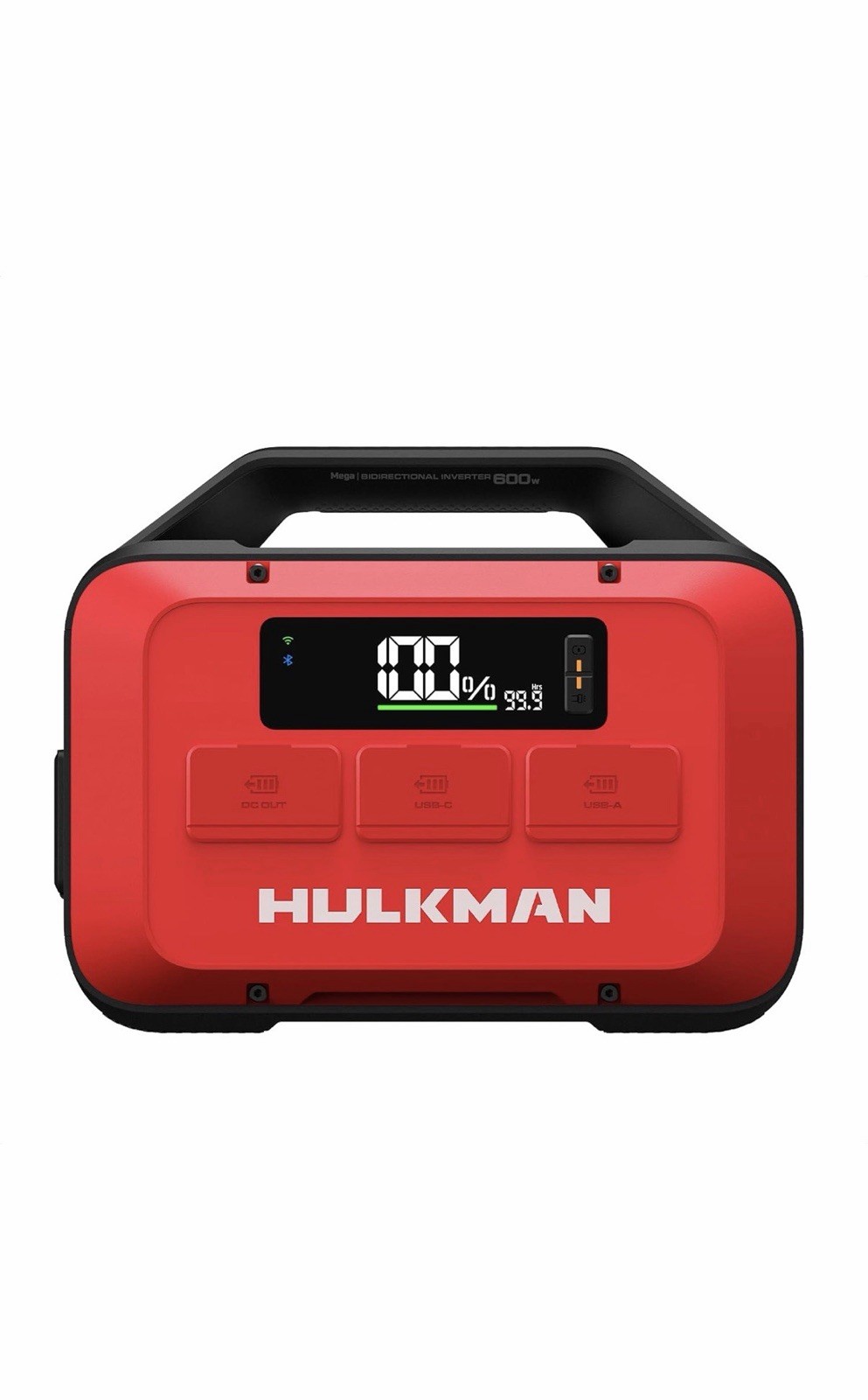 Hulkman Mega 576Wh Power Station Works At -4°, PD100W, 1 Hour Charging, Lithium