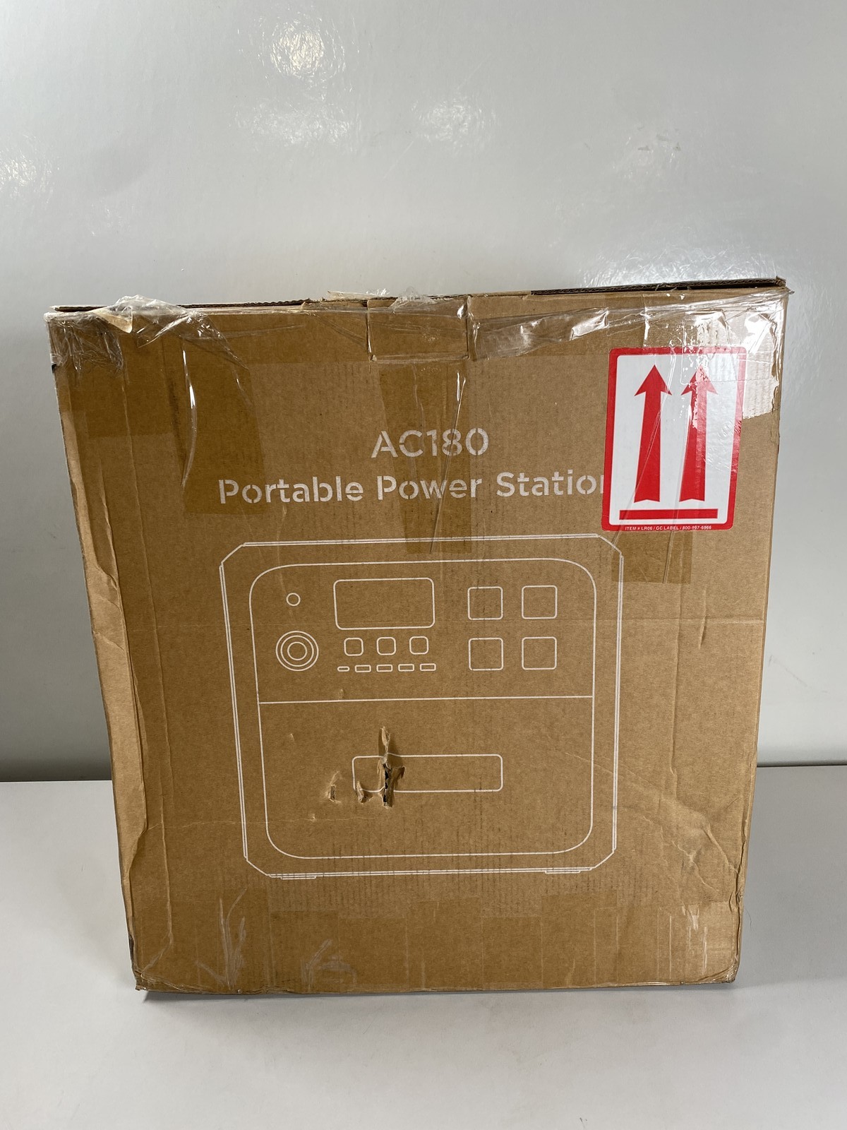 BLUETTI AC180 Solar Portable Power Station- Gray