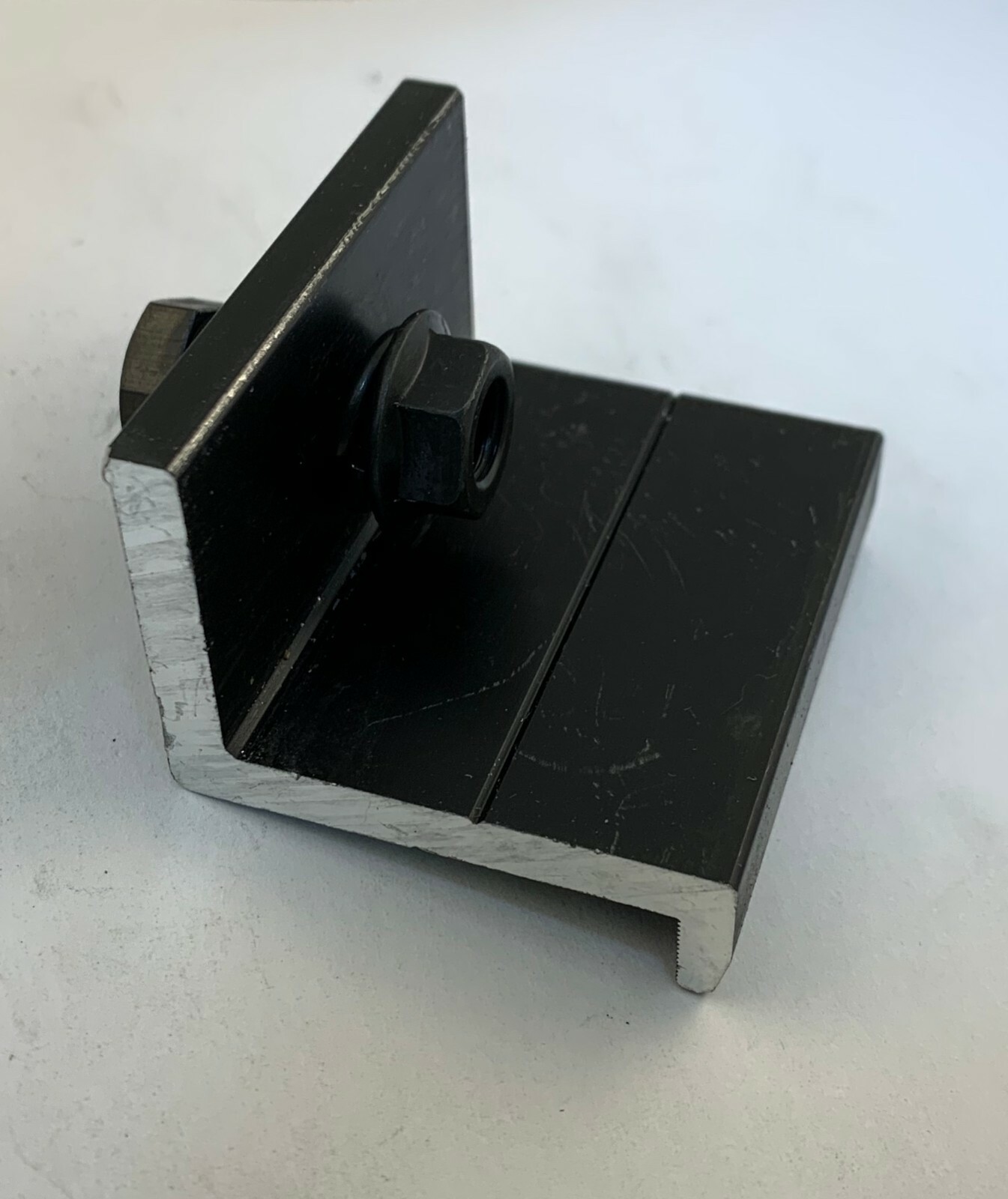Lot of 4 Professional Solar Products Solar Mount End Clamps 1.486″ Dark Finish