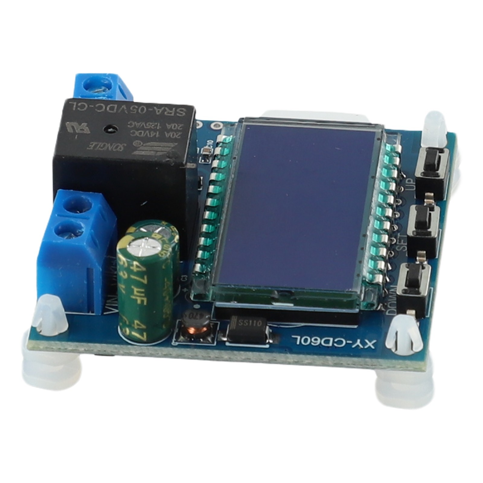 Control For Batteries LCD Screen Low Voltage Protects The Load Control