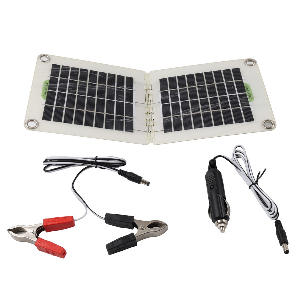 60W Foldable Solar Panel Module for 18V/12V RV/Car/Boat Battery Recharge hs
