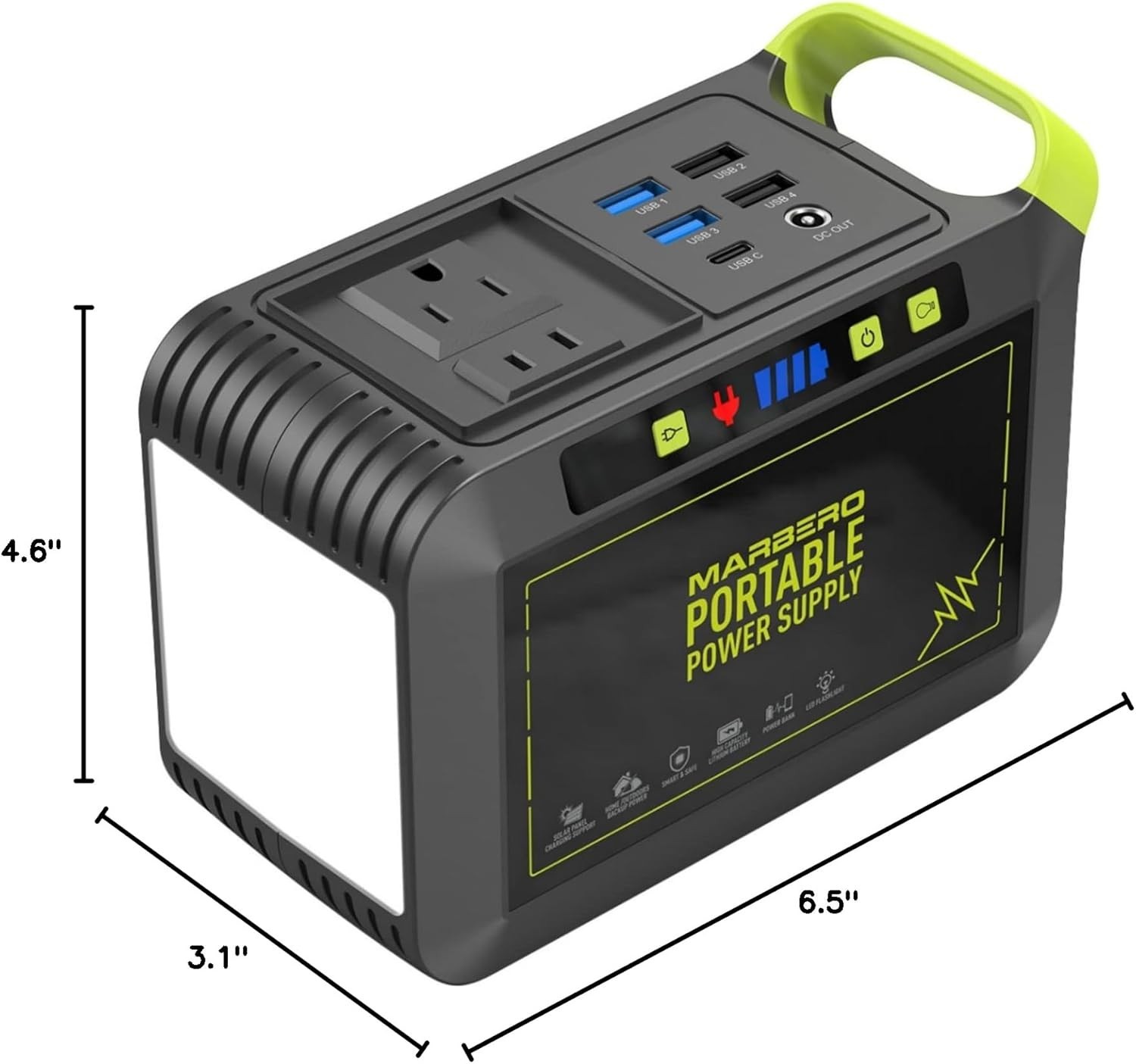 Reliable 88Wh Lithium Battery Generator – Ideal for RVs, Camping & Home Backup