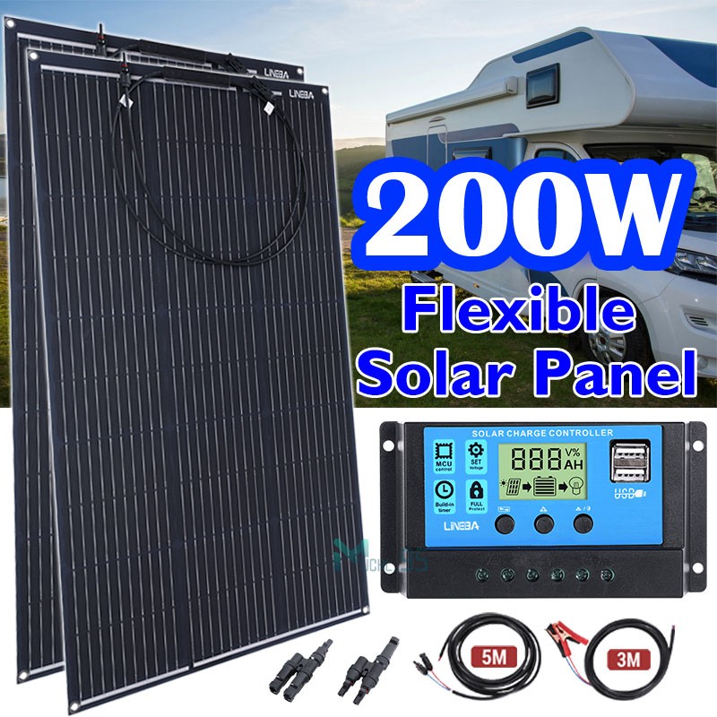 5000W Solar Kit | Includes Inverter, 200W 2pcs Solar Panels 30A Controller.