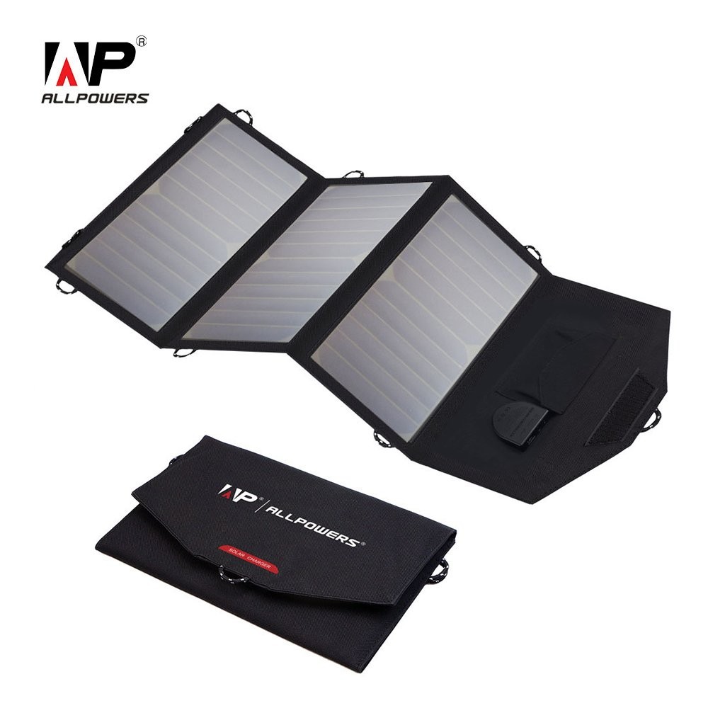 Flexible Foldable Solar Panel 5V 18V Solar Battery Charger 21W Phone Charger