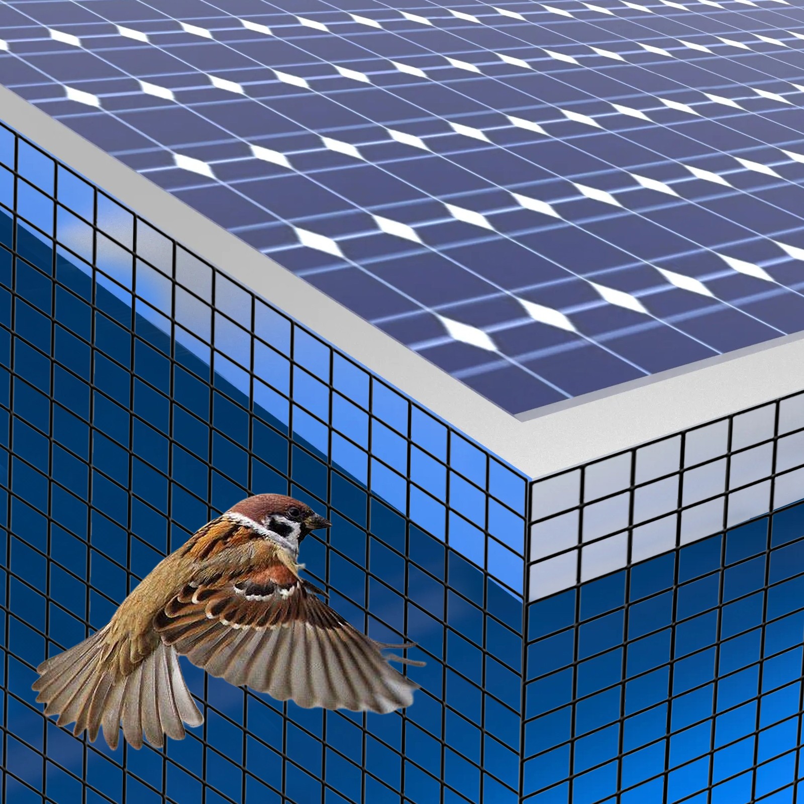 100ft Solar Panel Wire Mesh Roll & Clip kit – Pigeon Bird Proofing Guard Kit