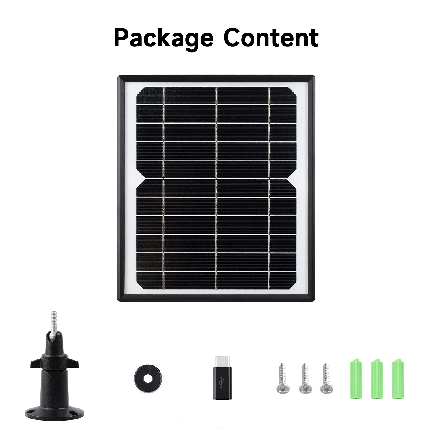 Waveshare Monocrystalline Silicon Solar Panel 5.5V 6W Toughened Glass Surface