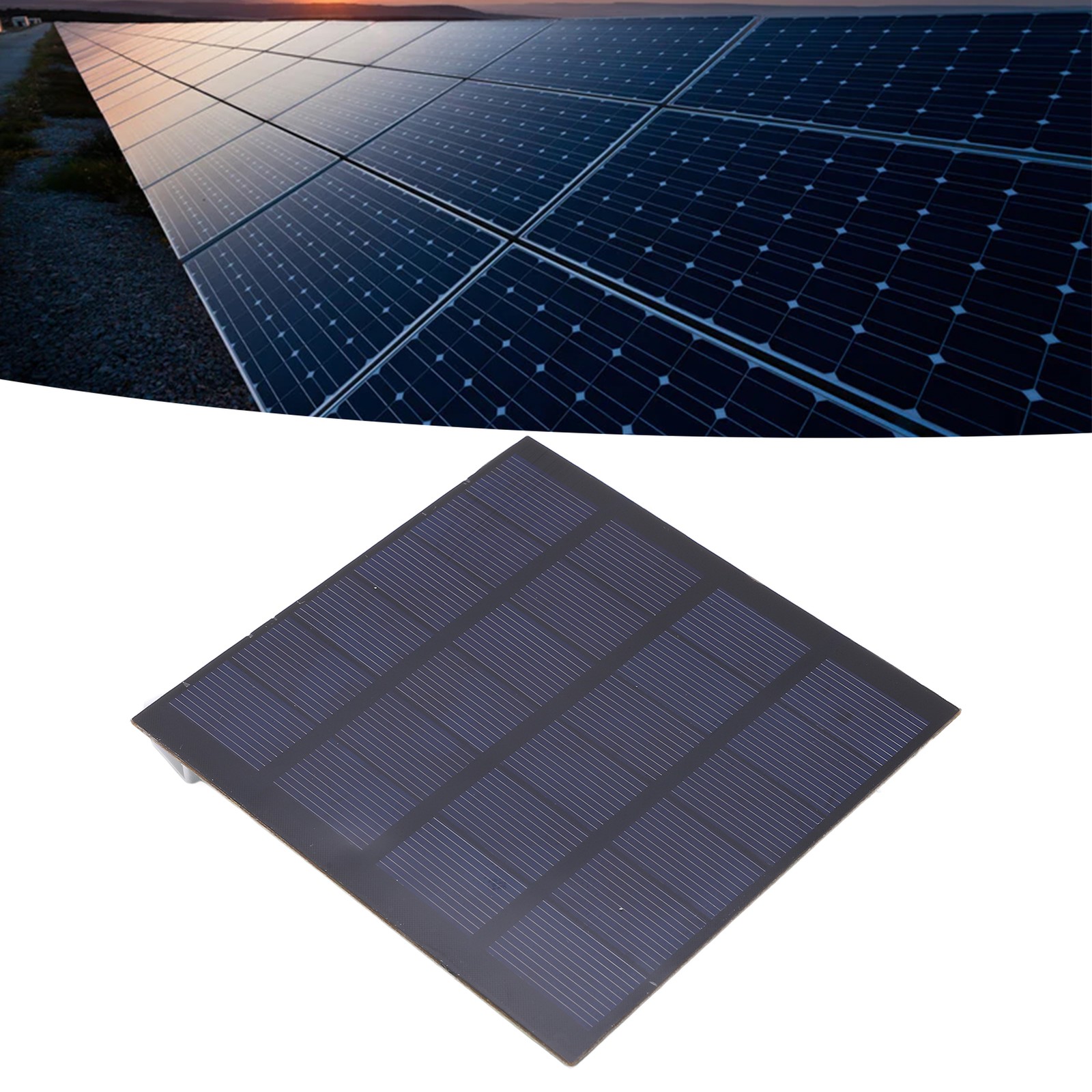 1.5W Solar Panel 6V High Conversion Rate Energy Saving High Stability Solar