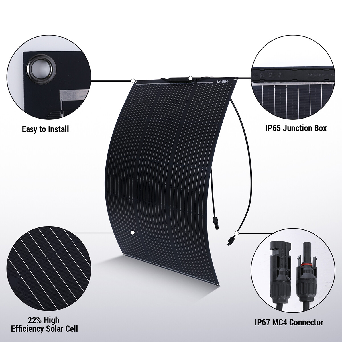 6000W Complete Solar Panel Kit with Controller & Inverter 110V Home Grid System