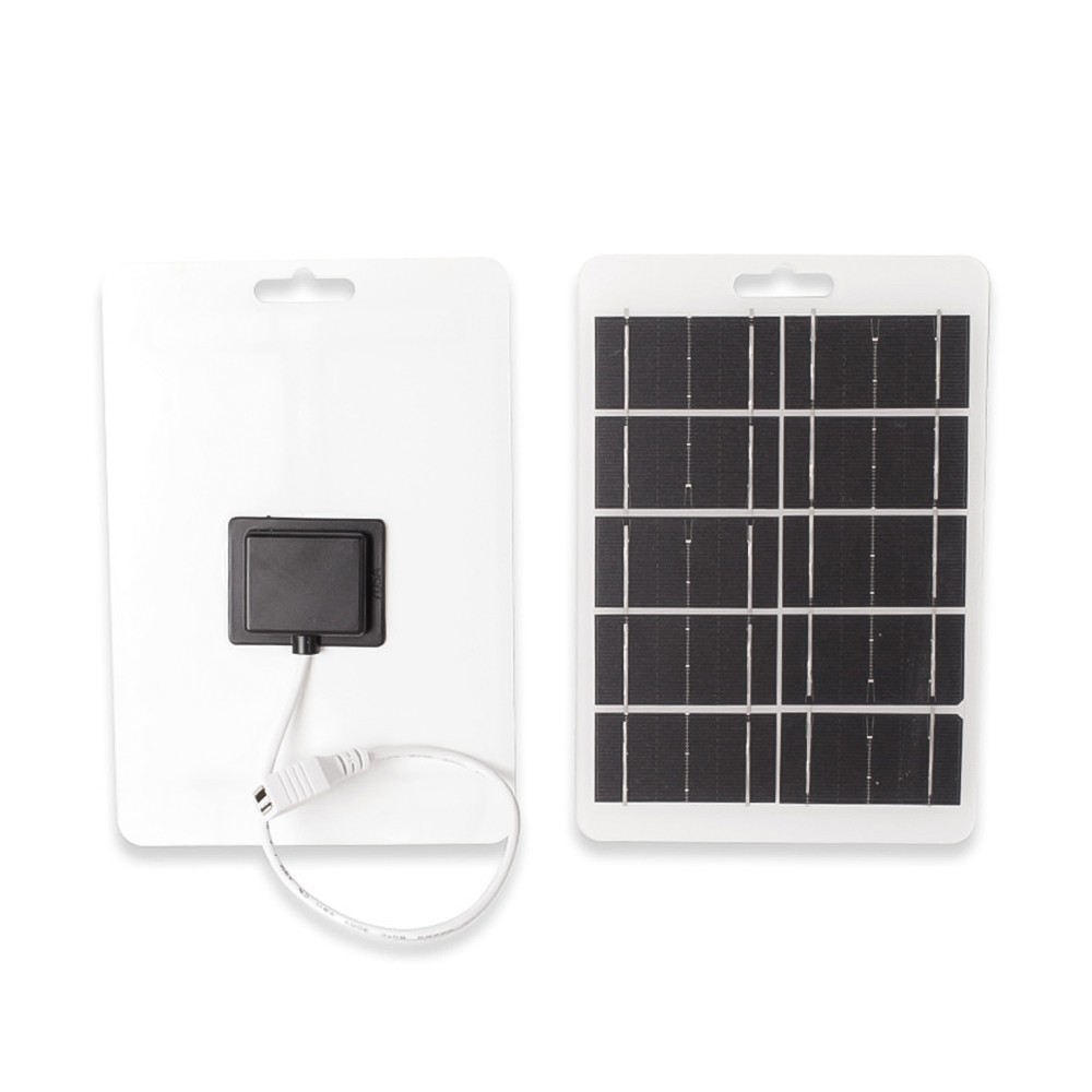 10W Solar Panel 5V Solar Battery Charger Camping Hiking Phone Charger Maintainer