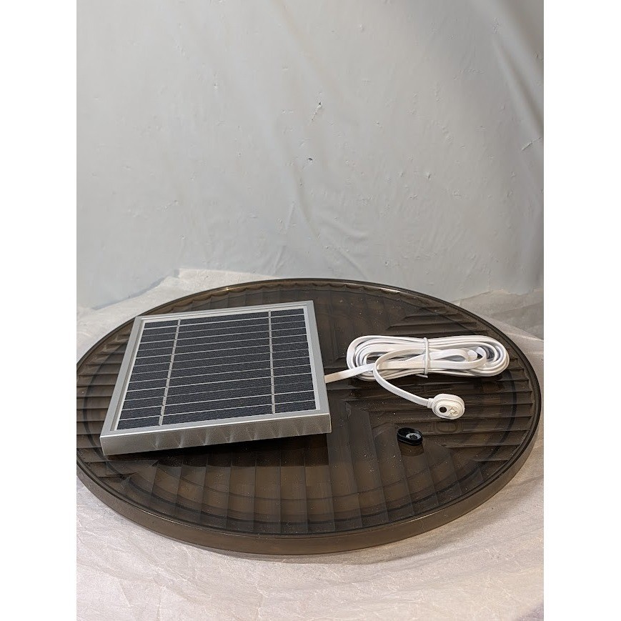 Greenlight Monocrystalline Solar Panel 3.5W 6.5V Model 3.5W-M Used