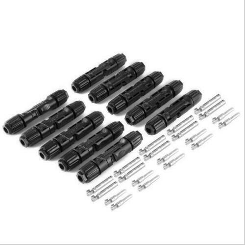 10 pairs Solar Panel Cable – Waterproof Male Female Connector M/F Solar Wire Kit