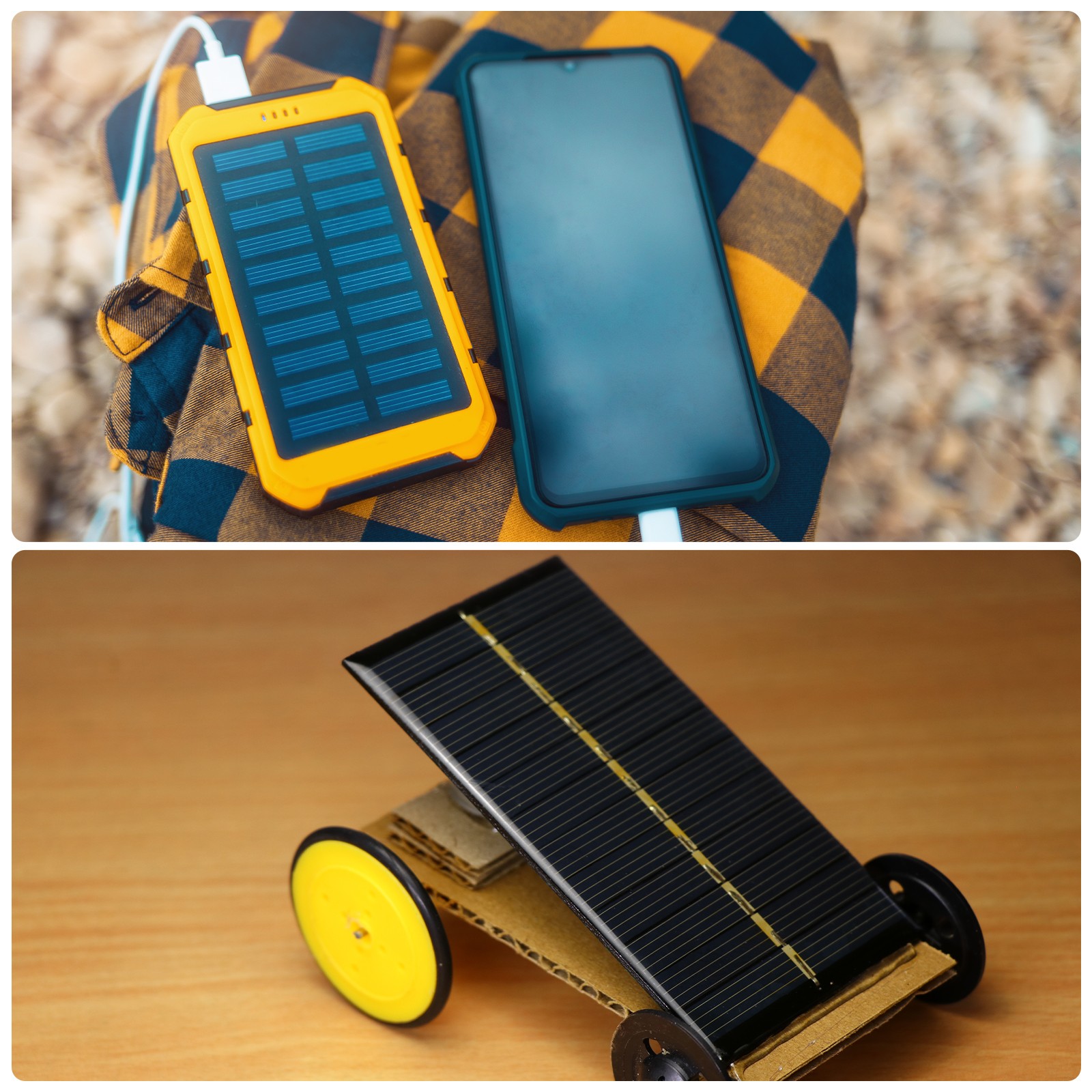 15 Pcs 2V 0.26W 130mA Mini Solar Panels with 2 Cable 54mm x 54mm