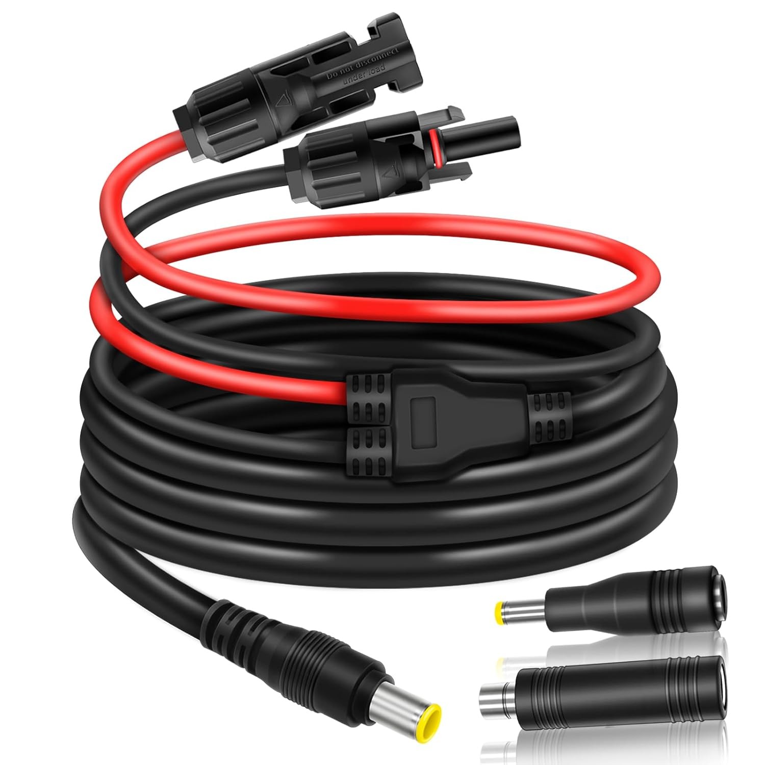 Solar Panel Adapter Cable 6FT DC 8mm Jackery 3000 2000 1500 Explorer Compatible