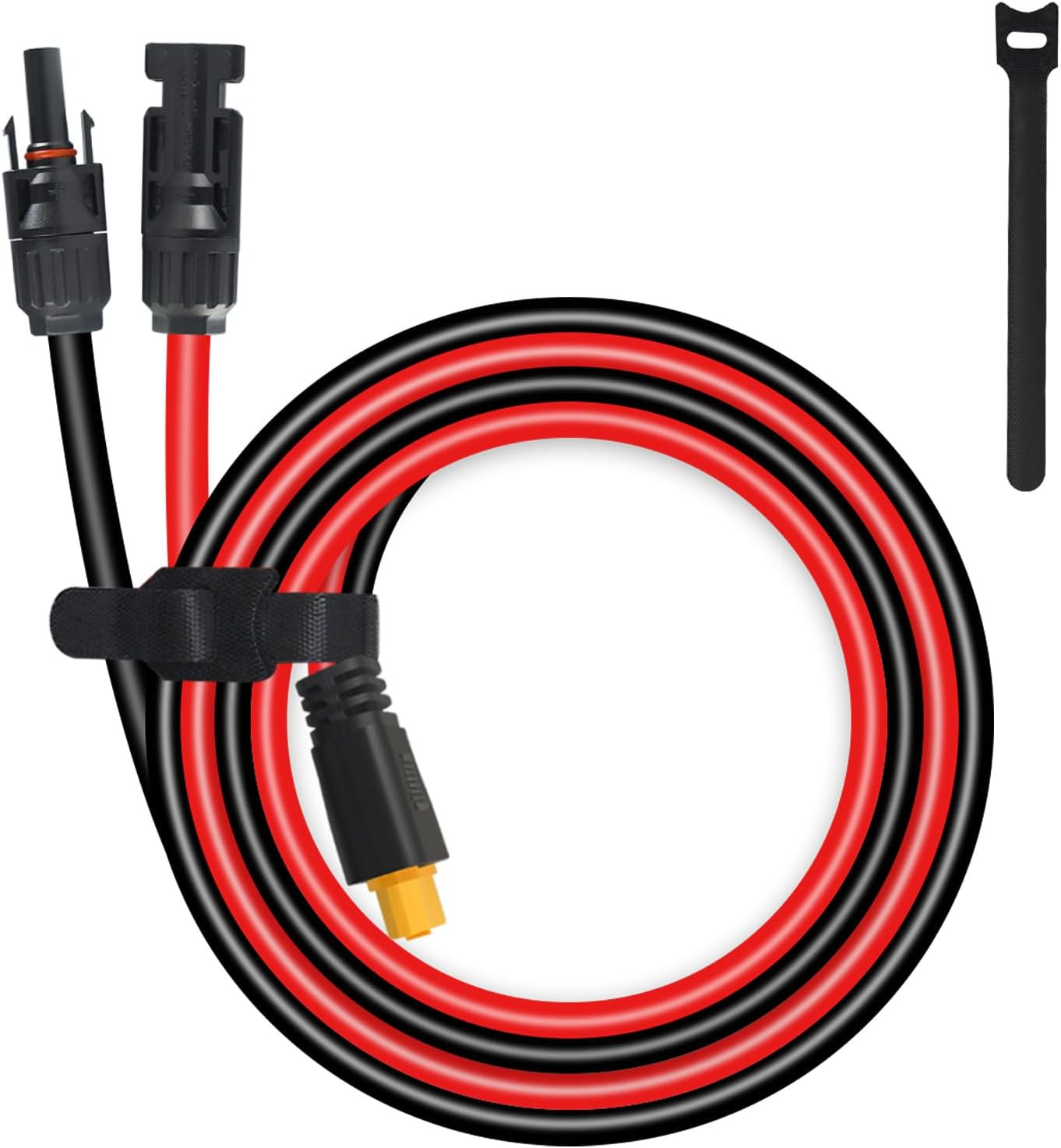 XT60 Connector, MC4 to XT60 Extension Charging Cable 2FT, Solar to XT60 Cable 12