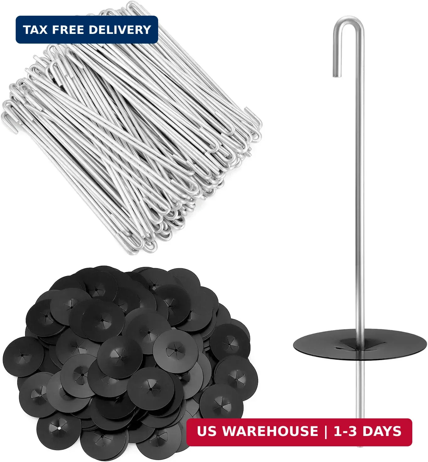 200 Pack Stainless Steel Solar Panel Guard Clips J Hooks Bird Mesh Fasteners