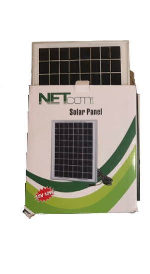 NETCOMLAB – Solar Panel 10W-15V Compatible Fan 18″