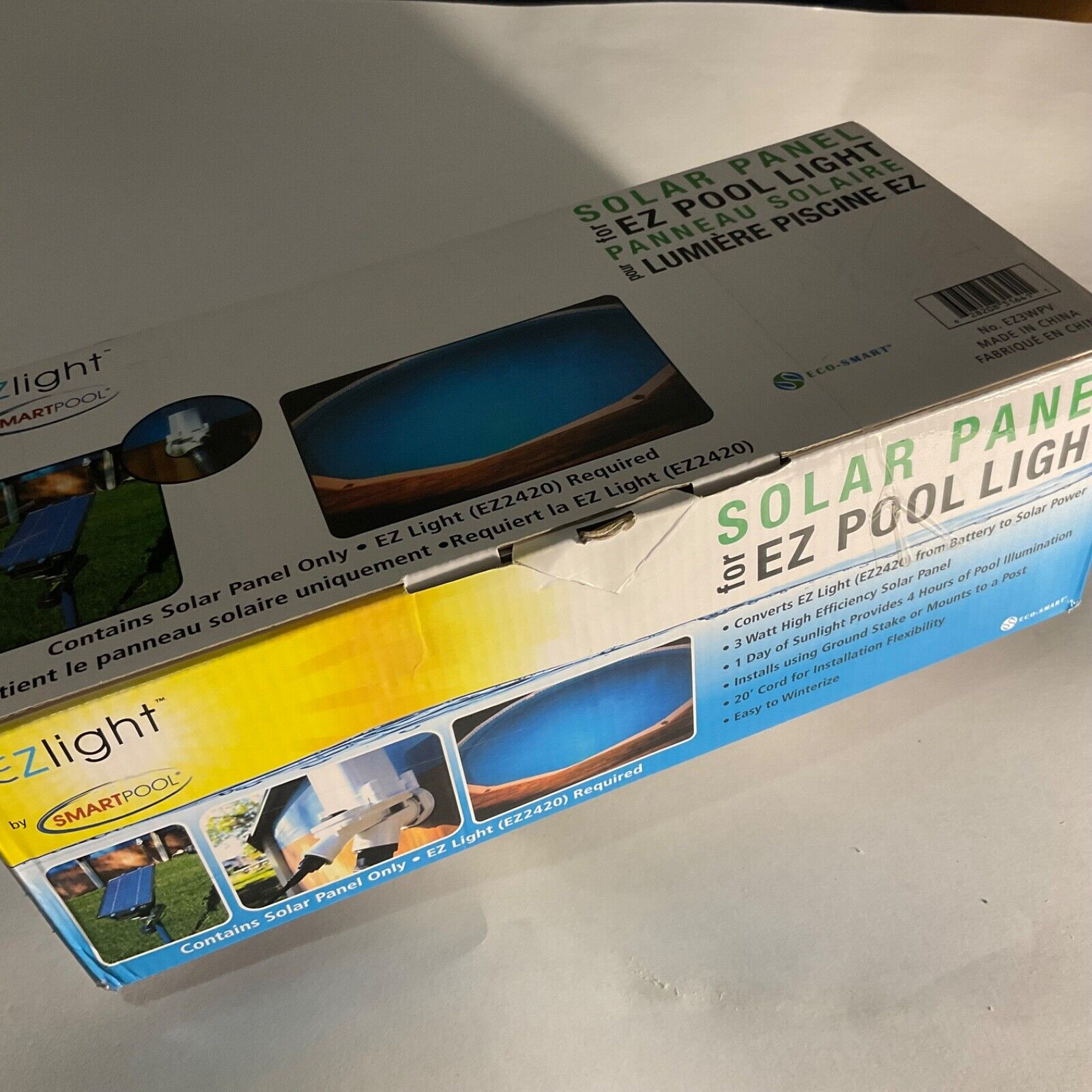 Solar panel smartpool EZ3WPV