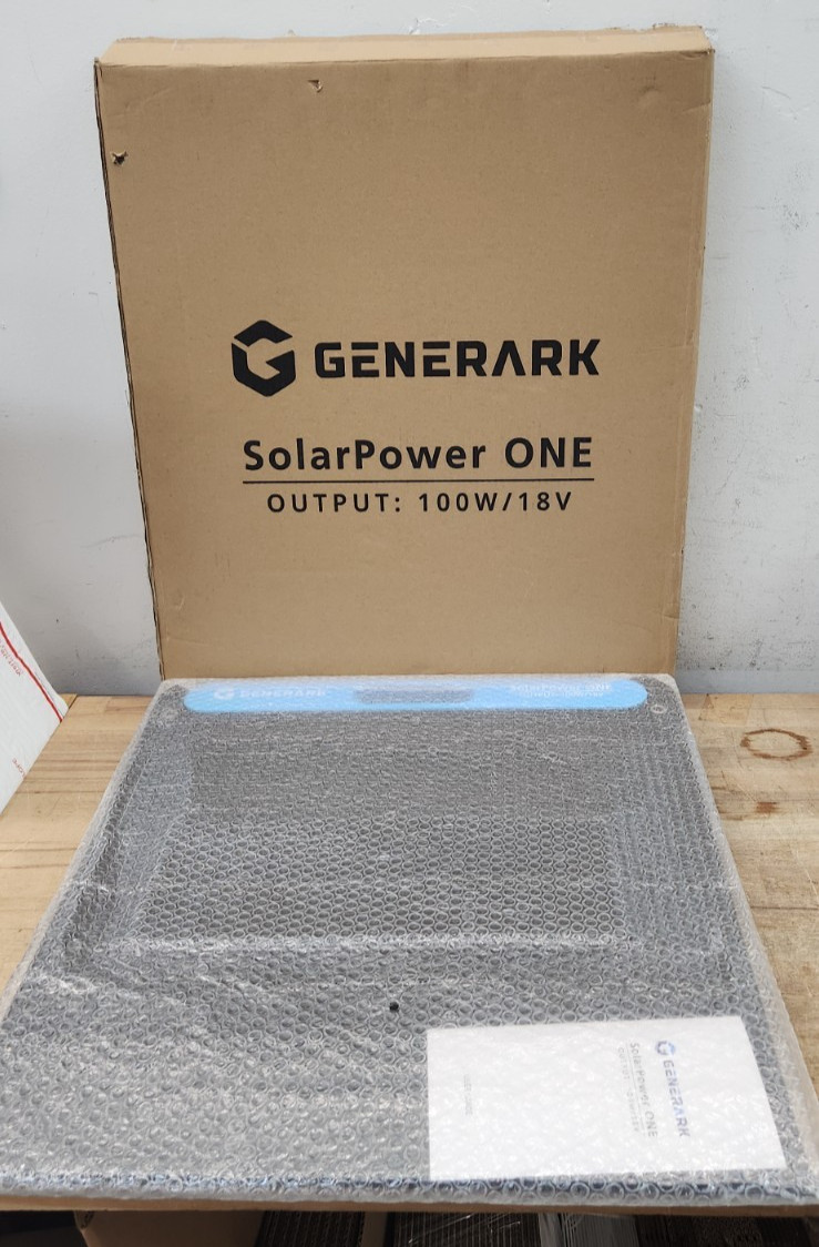 Generark GA-SP-100 SolarPower One 100W 18V Solar Panel (2 Pack) -NEW/OPEN BOX-