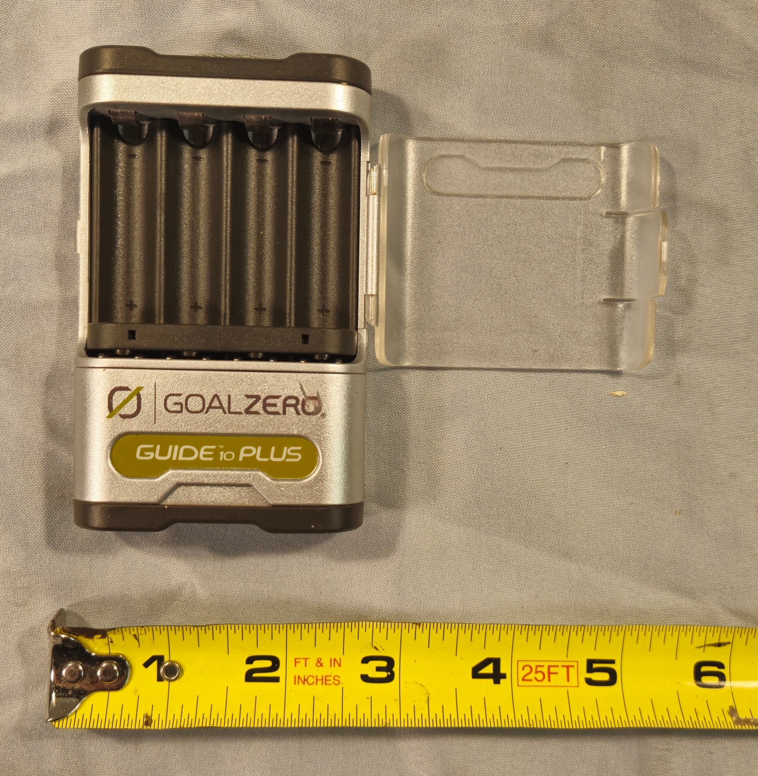 Portable Solar Panel GoalZero Nomad 7 Charge AA, AAA, 9v Rechargeable batteries