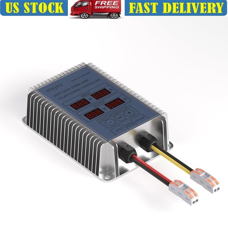 High Efficiency MPPT Solar Charge Controller 12V 24V Auto Detection Waterproof