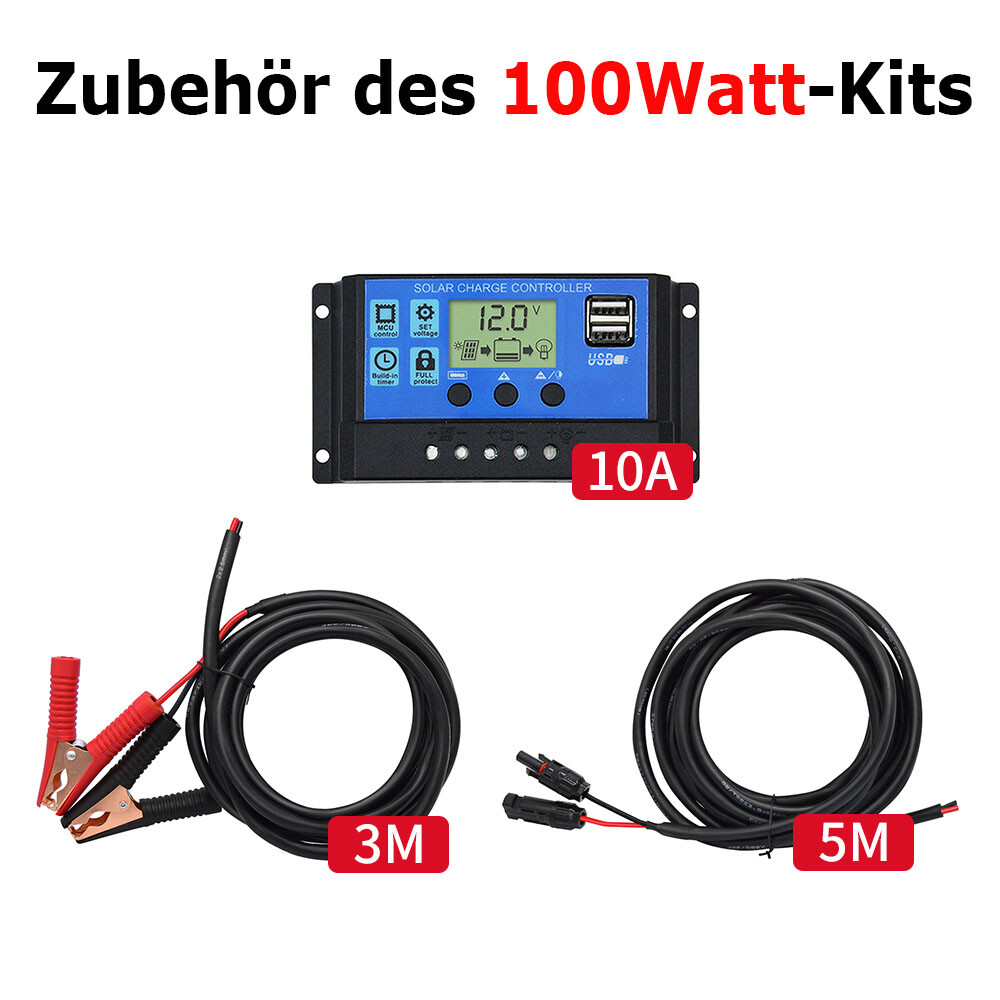 Dokio 100W 200W 400W Flexible Mono Solar Panel 12V for Curved Roof,RV,Truck,MC4