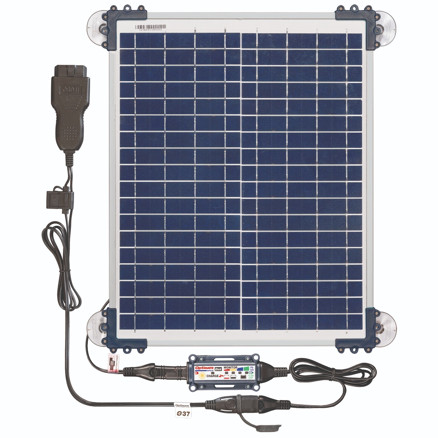 OptiMate Solar DUO 20W Car Kit – Smart 12V Battery Maintainer for Car,Truck & RV