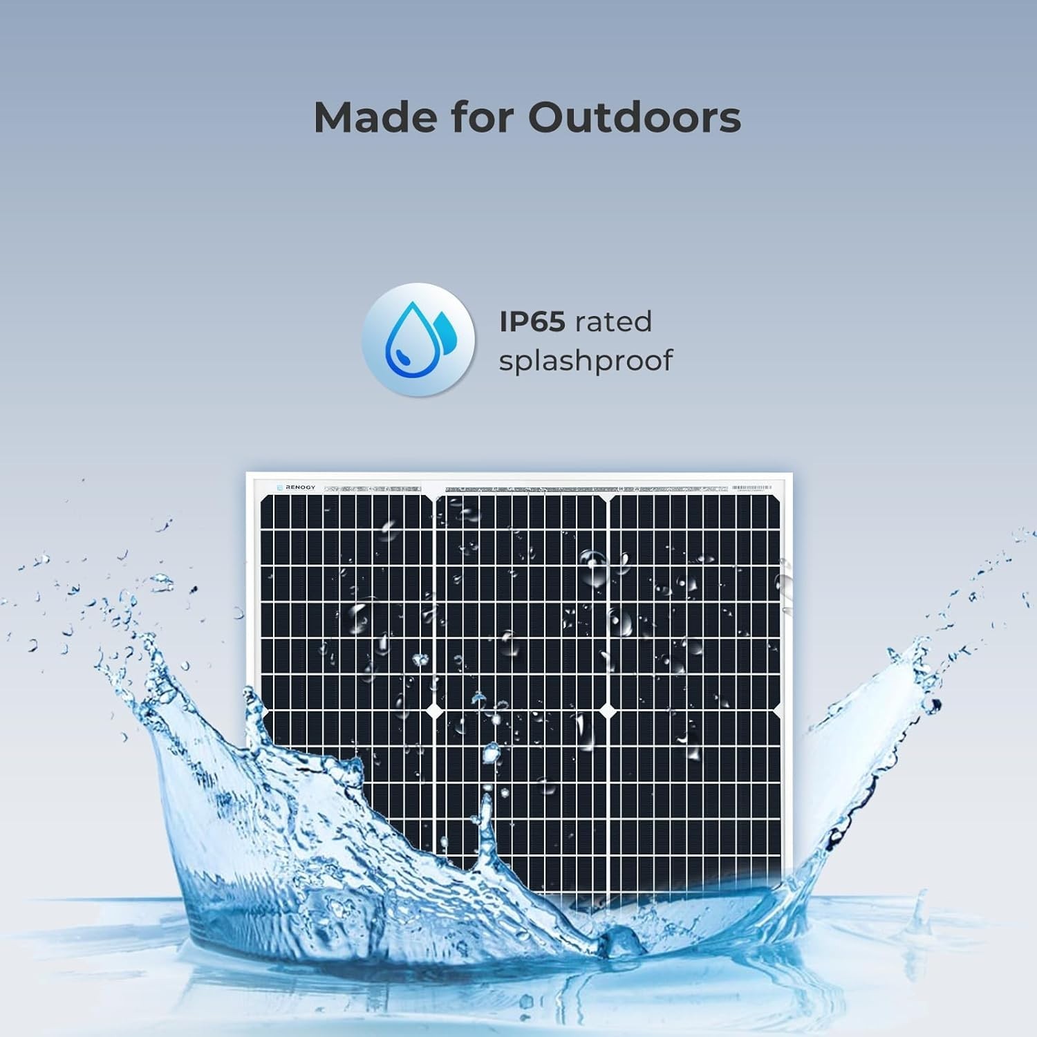 High-Performance 50W 12V Solar Panel Monocrystalline 22% EL Tested Off-Grid