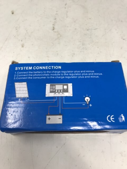 Solar Charge Controller 30A MPPT Solar Charge Controller, 12V/ 24V Solar Panel