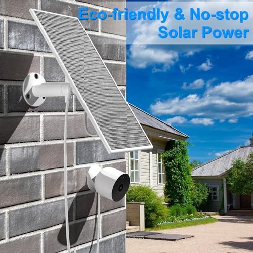 Solar Panel for Google Nest Camera Outdoor or Indoor(Battery Version), 1 Pack