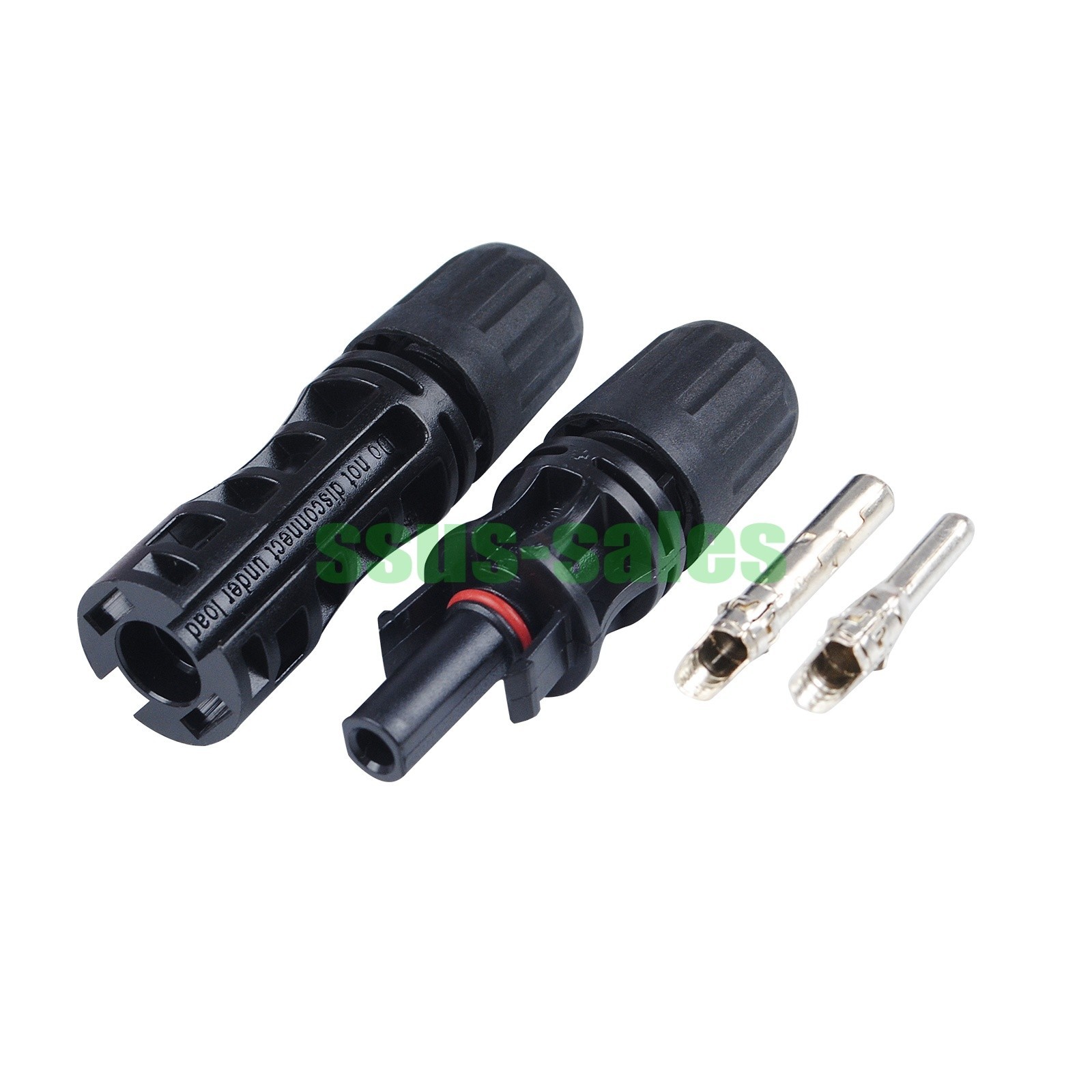 X2 MC4 Solar Connectors 1500V 30A Male Female Plug Socket PV Panel Cable