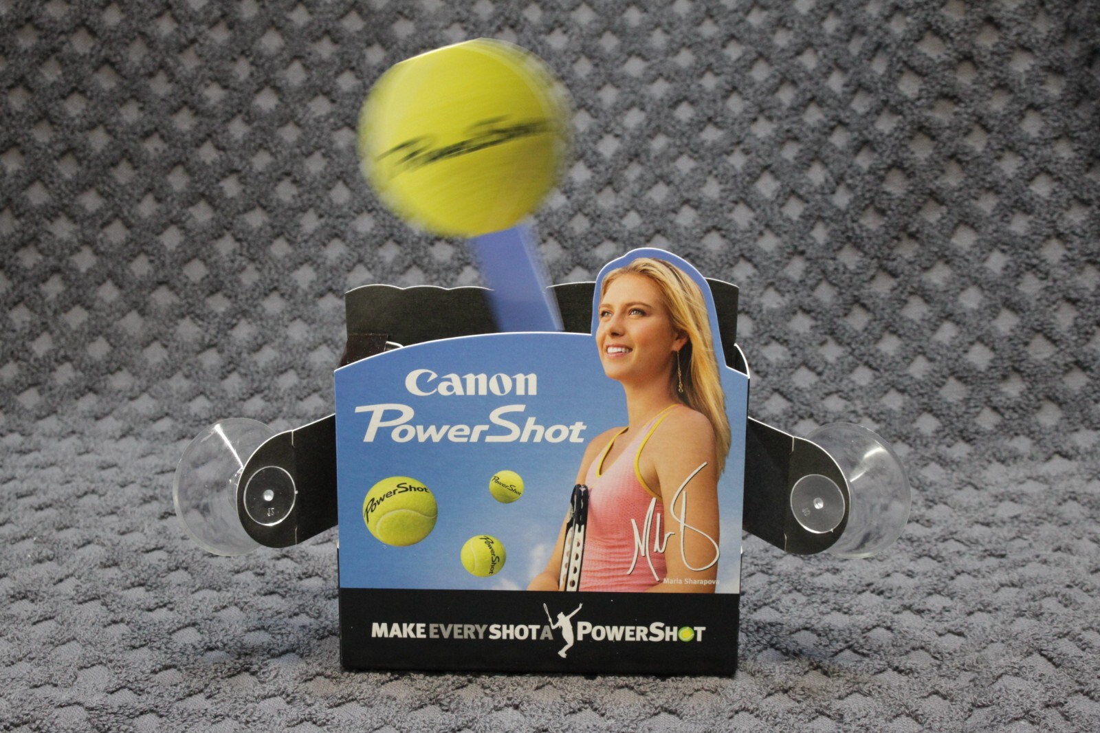 Vintage Canon Solar Powered window display, Powershot cameras, Teaching Aid