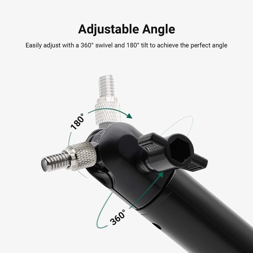 Universal Solar Panel Wall Mount Adjustable, Extended, for Ring Arlo Wyze