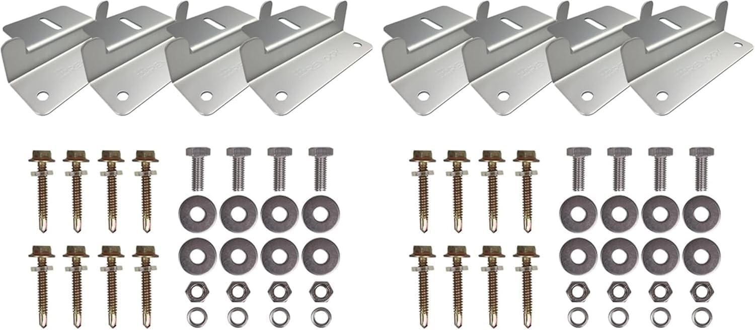 Lightweight Corrosion-Free Z Brackets – Ideal for Off-Grid Solar Installations
