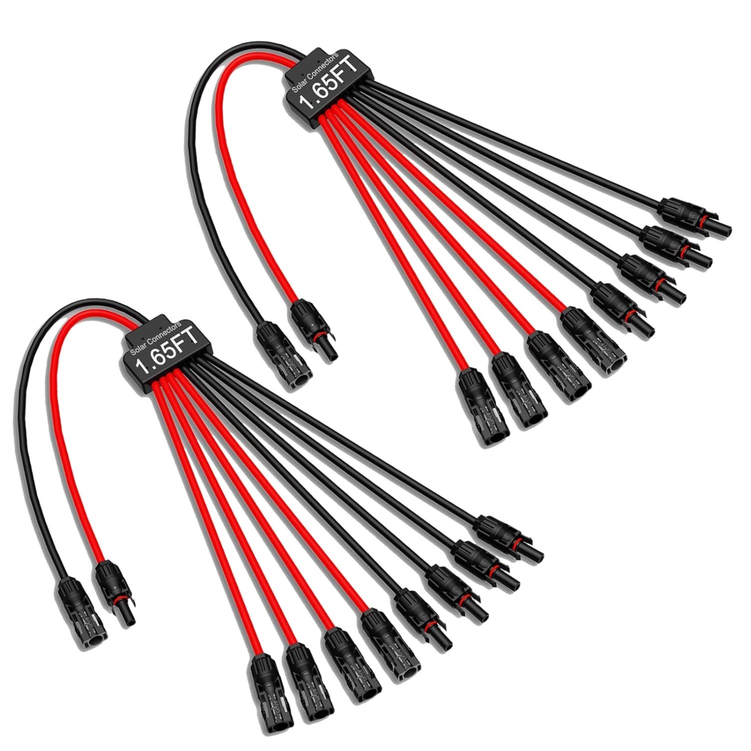 UV Resistant Solar Panel Connectors – 2 Pack