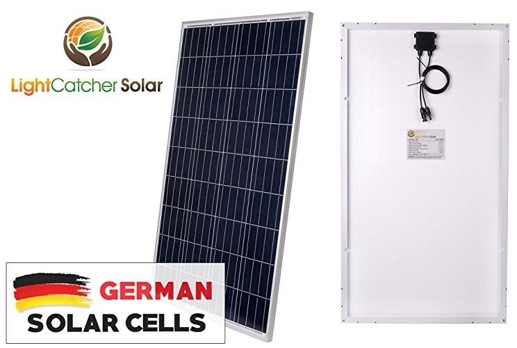 Solar Panel Kit 400 Watts 12-24v Polycrystalline Battery Charging RV Boat Off-Gr